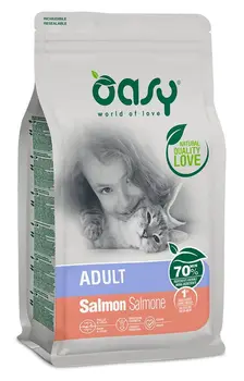 

Oasy dry cat adult salmon for cats with лососем-7, 5 kg x 1 pc