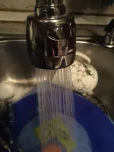 Kitchen Faucet Nozzle Sprayer Shower WATER-ROTATABLE-FILTER Stainless-Steel Splash-Proof