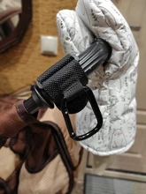 2 unids/lote cochecito de bebé gancho fuerte percha para bebé cochecito cochecitos Poussette cochecito organizador percha gancho para bolsas de pañales