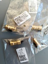 Acoplador de acoplamiento del eje de cobre del Motor de 2-5mm adaptador de funda US