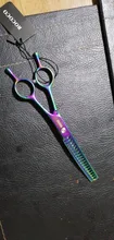 Scissors Grooming-Clipper Shark Curved-Thinning Professional 8inch Shears Hair-Cut-Tools