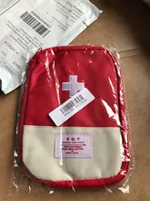Portátil al aire libre estuche para botiquín de primeros auxilios, bolsa viaje, medicina, paquete Kit de emergencia de bolsas pequeñas de la medicina organizador divisor de almacenamiento