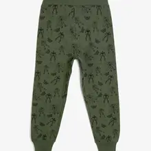 Coton Kids/Зеленый Спортивный костюм с рисунком