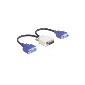 

Dms-59 male-2 X Vga female adapter 20 CmDeLOCK11.92