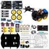 LAFVIN  Mechanical 4WD Robot Arm Car Kit for Arduino Robot Car Robot Arm Programmable STEM 1