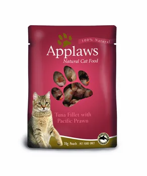 

Applows pauches for cats with tuna and royal shrimp 0,07 kg x 12 PCs