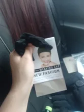 Gorro de pescador de punto sintético para mujer, fibra sintética de alta temperatura, peluca larga y recta, pelo falso Natural ajustable, sombrero para el sol