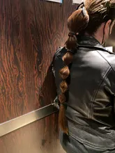 LUPU-cola de caballo con cordón de burbuja, extensiones de cabello sintético de alta temperatura, fibra Natural, pelo falso, 5 tamaños, negro y marrón