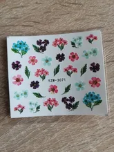 Nail-Art-Stickers Tips Nail-Decal Manicure-Decorations Flower Geometric Panda-Leaf Animal