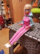 BJDBUS- Ropa de uso diario Casual para muñeca Barbie juguete infantil, ropa y accesorios para barbie chaleco, camisa, falda, pantalones, vestido, casa de muñecas, para niñas