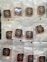 Funda protectora de silicona para Apple Watch, funda de 44mm y 40mm para iWatch de 42mm y 38mm, accesorios para Apple watch series SE 3 4 5 6