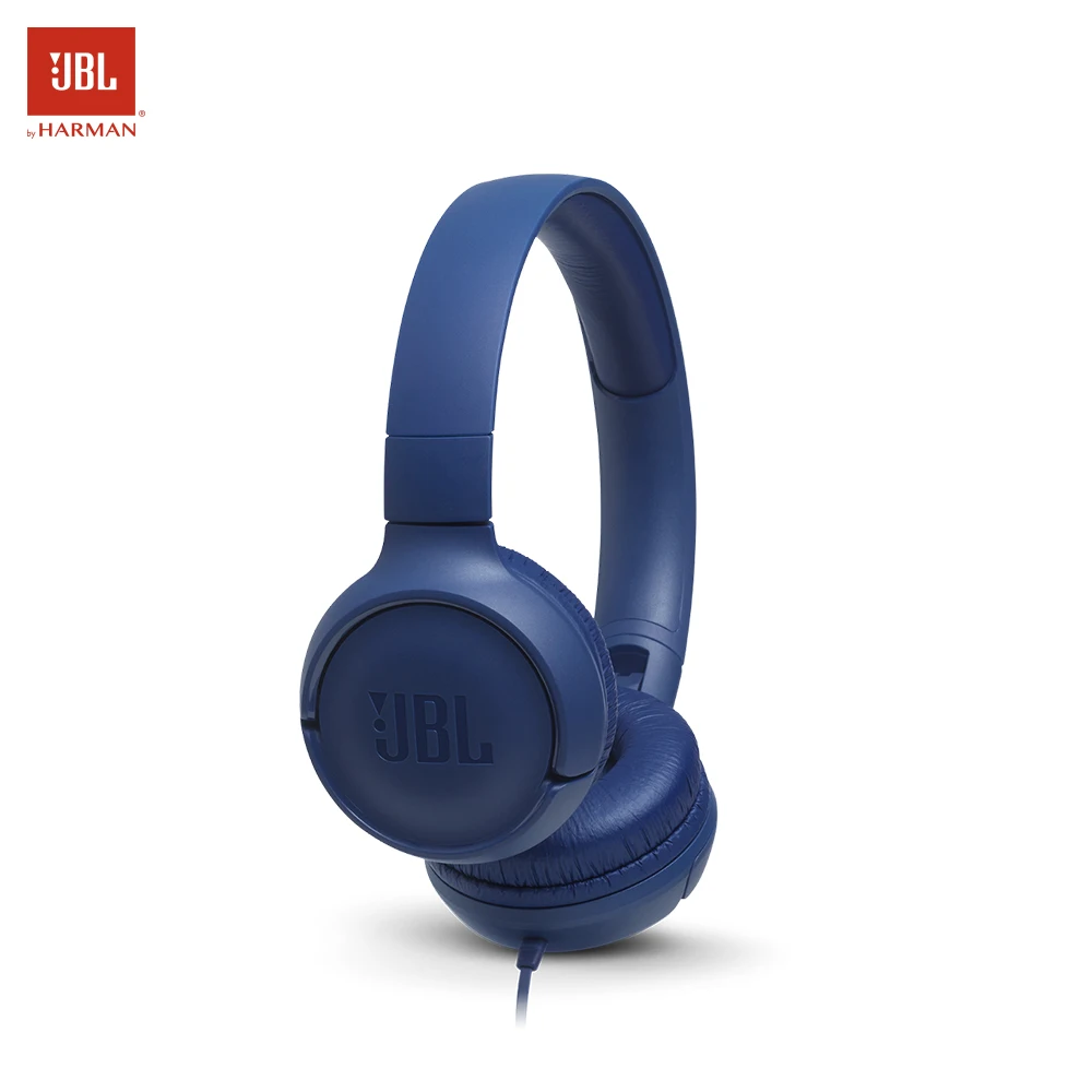 Наушники накладные JBL Tune 500 - Цвет: Синий