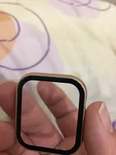 Funda de Metal y vidrio templado para Apple Watch, funda protectora para reloj iWatch SE 6 5 4 3 2 1, 42mm 38mm 44mm 40mm