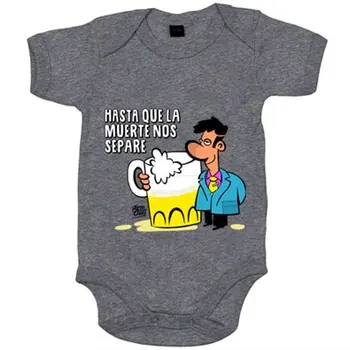 

Baby bodysuit Beer beach chiringuito appetizer caps to death do us part