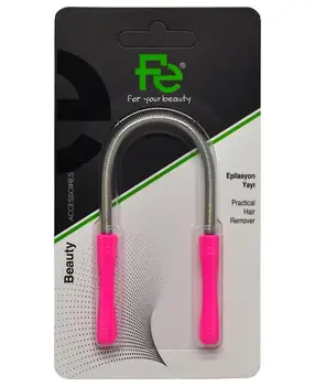 

Fe Hair Bow With Fe Hair Removal Spring, easily get rid of unwanted hair on body,hands and face.