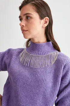 

Trendyol Accessory Detailed Knitwear Sweater TWOAW20KZ1099