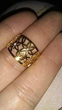 Unift-Anillo de lujo con embutido cúbico de circón, joyería de banda de acero inoxidable, anillo étnico con flor hueca de la vida, regalos de boda para mujer