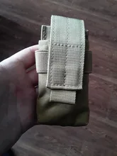 Funda táctica para linterna de M5 Molle, Bolsa Para Una sola pistola, portalámparas, herramienta EDC, herramientas para cazar al aire libre, bolsa de luz