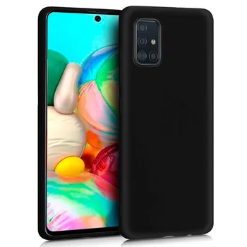 

Stand case for Samsung A71 Silicone Black