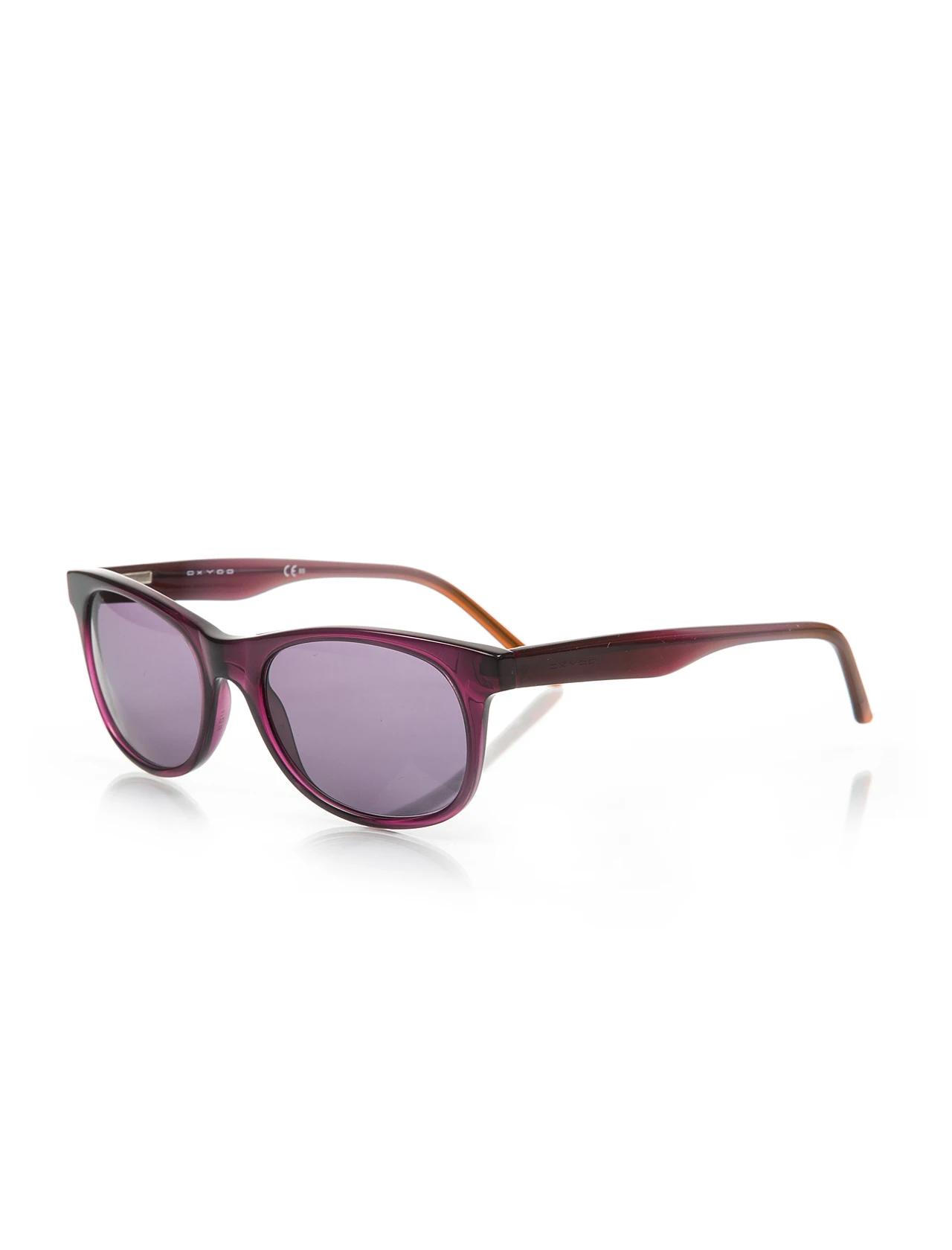 

Unisex sunglasses ox 526 e55 bone purple organic square square 52-16-130 oxydo