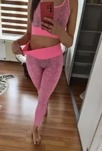 Pants Legging Fitness-Suits Yoga-Sets Gym-Wear Sports-Bras Running-Clothing Seamless