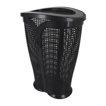 

Laundry Basket Ingrid Tontarelli 30 L Plastic Black (36 X 29,4 x 50,5 cm)