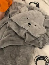 Toalla de baño para bebé, poncho superabsorbente, toalla con capucha bordada de dibujos animados para recién nacido, bata de baño de secado rápido para playa y Spa