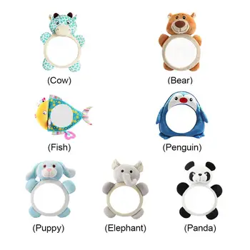 

Car Rear Monitor for Baby Safety Car Back Seat Rearview Mirror Cut Useful Adjustable Infant Facing Mirrors Kids Toddler Child