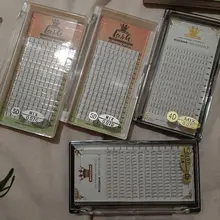 MASSCAKU-extensiones de pestañas prefabricadas, 16 líneas, volumen ruso, 2d/3d/4d/5d/6d, Tallo largo