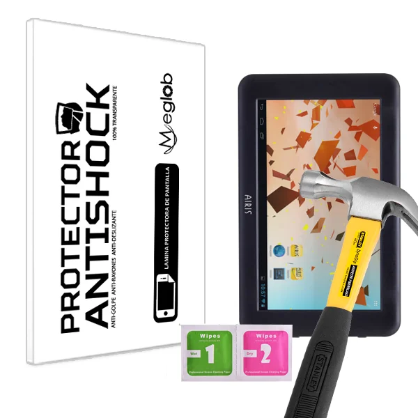 Защита экрана Анти-шок против царапин анти-осколки Совместимость с Airis Tablet OnePAD 715
