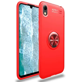 

Stand case Silicone with Ring for Huawei Y5 2019 Red