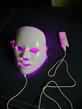 NOBOX-fotón máscara Facial LED de 7 colores, diseño minimalista, terapia antiacné, eliminación de arrugas, rejuvenecimiento de la piel, herramientas para el cuidado de la piel Facial