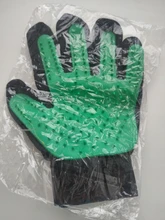 Gloves Combs Hair-Removal Cleaning-Brush Grooming Back-Massage Bathing Animal Deshedding