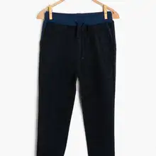 Coton/Детский темно-синий спортивный костюм с карманами для мальчиков