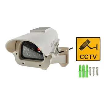 

Security camera with motion detector camera dummy security camera