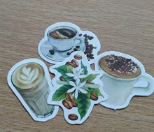 Pegatinas decorativas de papelería para casa, álbum diario de recortes, bricolaje