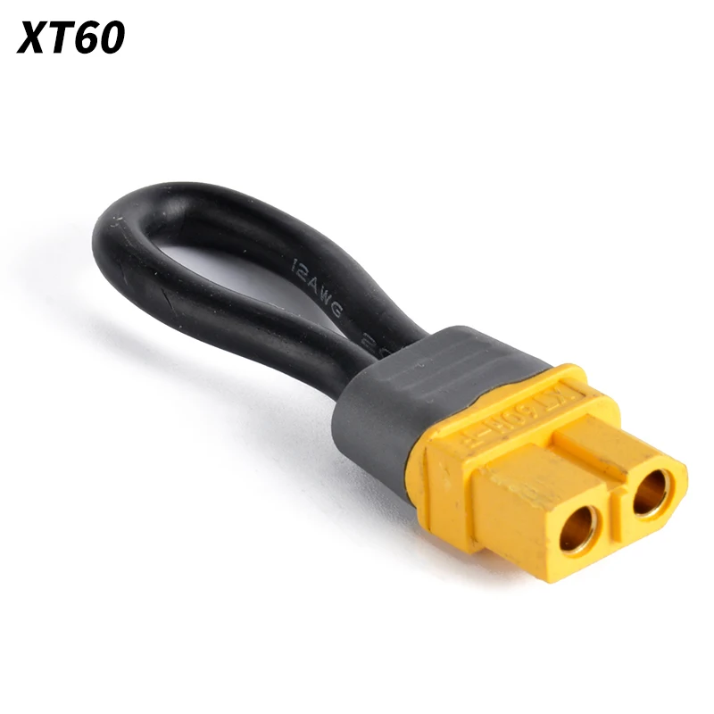 RC Model Car Short-Circuit Plug for Dual-to-Single Battery Conversion