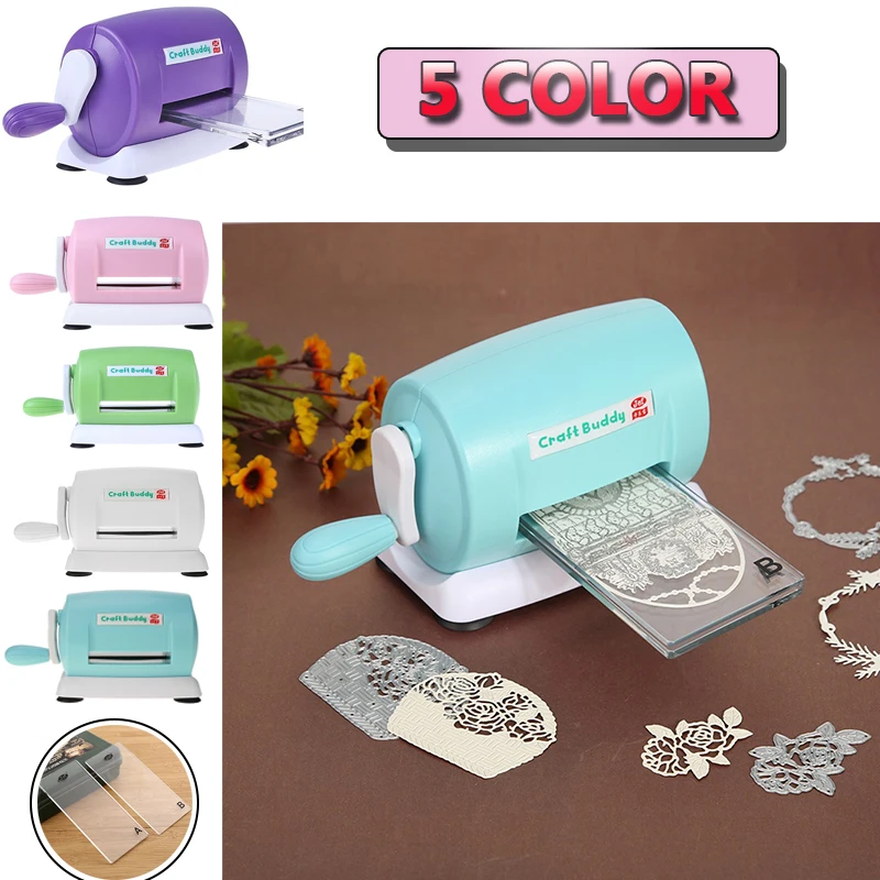 DieCuttingEmbossingMachineScrapbookingCutterPieceDieCutPaper
