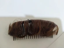 HUAYA-Pinza para moño de pelo de princesa, peluquín esponjoso, almohadillas para el pelo, peine, moño de rosquilla, inserto, accesorios para el cabello falso