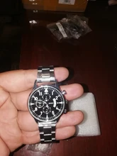 Reloj deportivo informal de cuarzo para hombre, cronógrafo deportivo luminoso con fecha, pulsera, marca de lujo, masculino, 2019