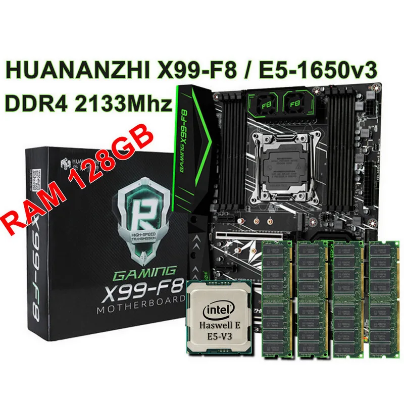 HUANANZHI X99 F8 / E5 1650v3 / 128gb DDR4 2133MhzMotherboards