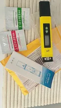 Bolígrafo LCD digital medidor del pH cuya precisión es 0,1, calibrador automático para agua, vino, orina, piscina y acuario