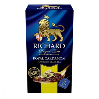 

Richard "Royal cardamom" tea, black with additives, 25 bags