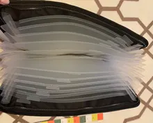 Carpeta de archivos a prueba de fuego bolsas de documentos de acordeón 14,3x9,8 pulgadas tamaño A4 12 bolsillos no pican recubierto de silicona seguro y resistente al fuego