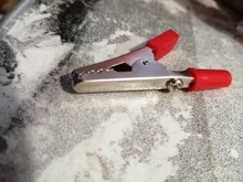 Alligator Clips-Clamps Crocodile-Clips Insulated Cable Lead-Testing Metal 10pcs/Lot Plastic-Handle
