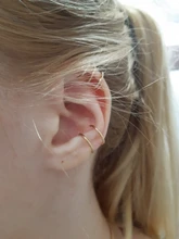 VKME-pendientes de estrella de oro sin Piercing para mujer y hombre, pendientes de Clip para la oreja de cartílago falso Simple, joyería con Clip