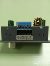 Fuente de alimentación regulada para carga de batería Solar, módulo de potencia ajustable, CC, Buck Boost, ZK-4KX, CNC, CC, CV, 0,5-30V, 4A