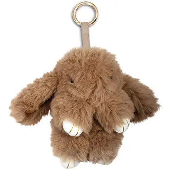 

Plush keychain Rabbit Brown