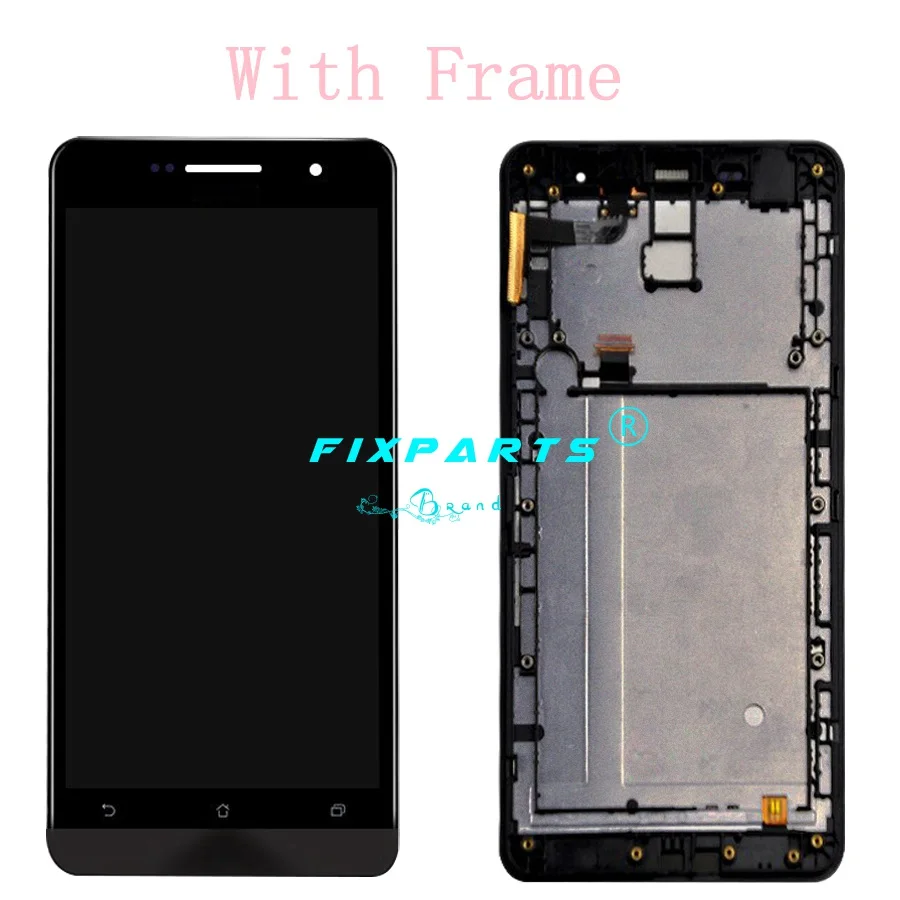 Новый A600CG для 6 0 &quotAsus Zenfone LCD A601CG дисплей сенсорный экран панель дигитайзер сенсор