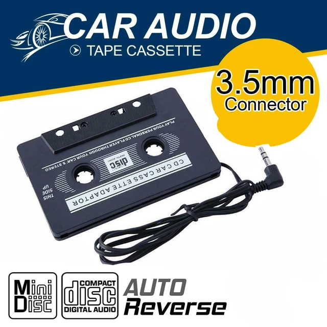 Aux Adapter Auto Tape Audio Kassette MP3-Player Konverter 3,5mm Klinkenst  ecker für iPod iPhone MP3-Aux-Kabel CD-Player heißer Verkauf - AliExpress